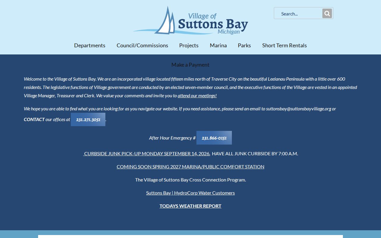 Leelanau County Suttons Bay village source for busted mugshots record requests